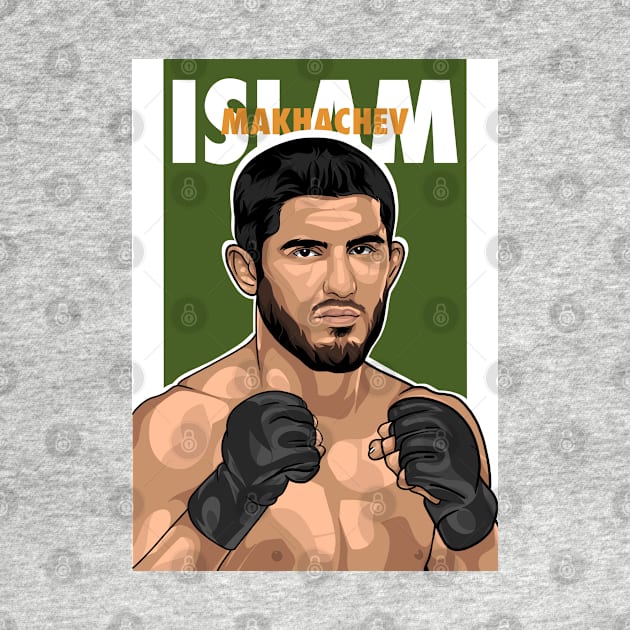 Islam Makhachev by Rekayasabumi